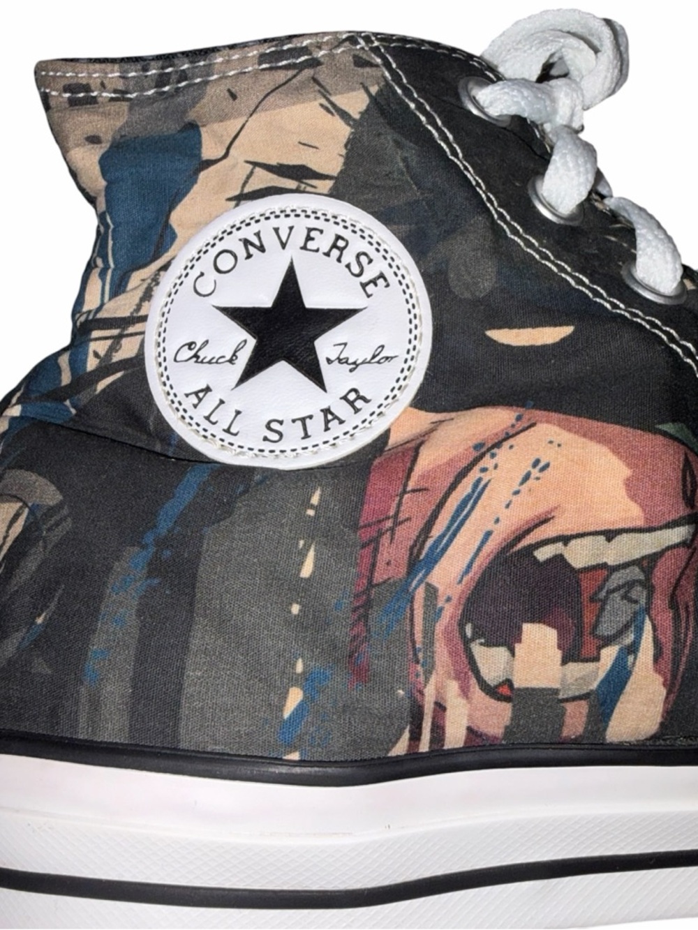 Converse All Star Chuck Taylor X DC Comics Batman High Top Sneakers size 10 - Picture 6 of 12